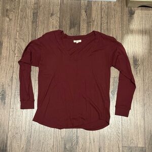 Closet Clean Out Madewell long sleeve shirt, size x-small